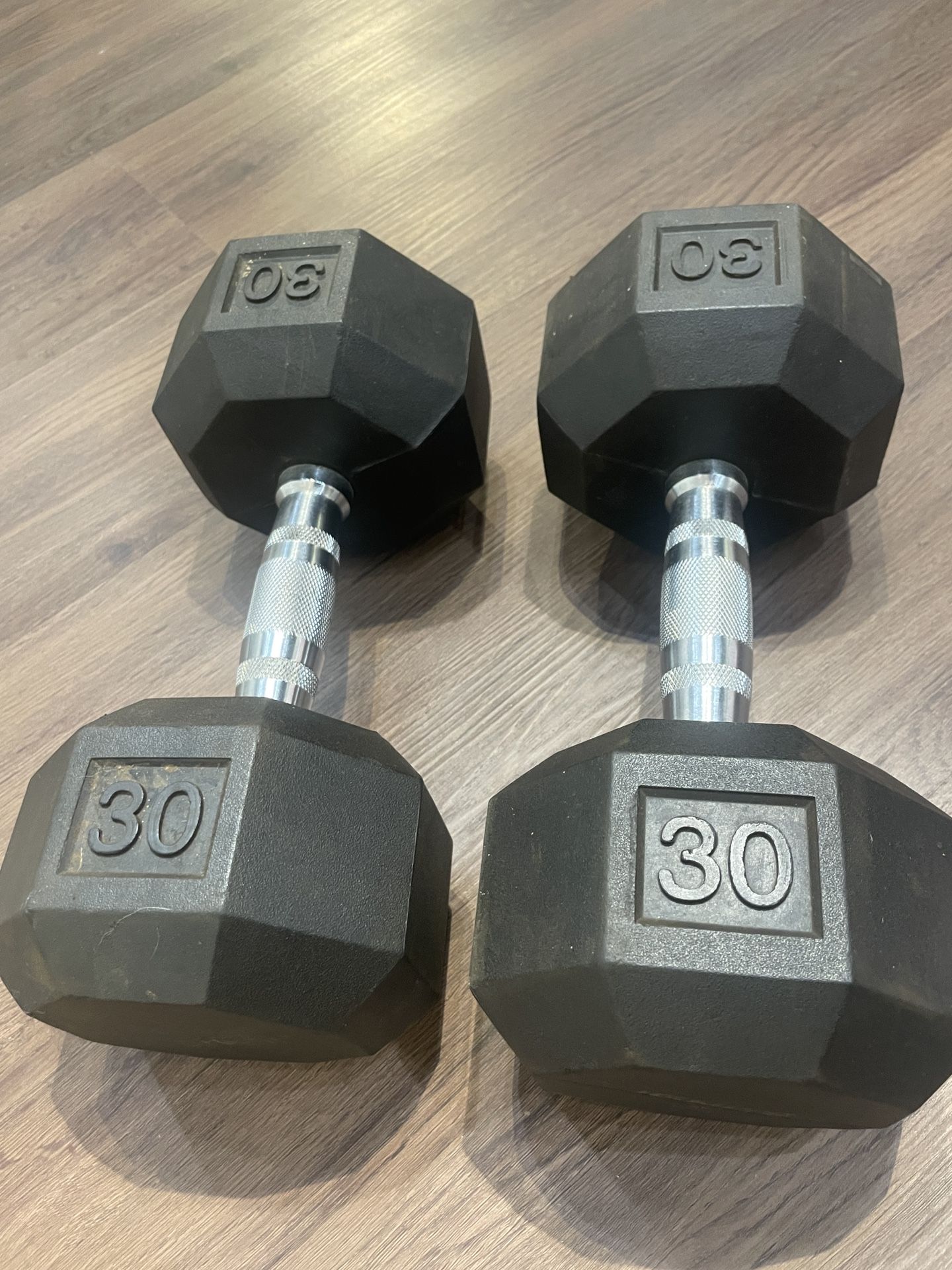 (2) 30lb Dumbbells