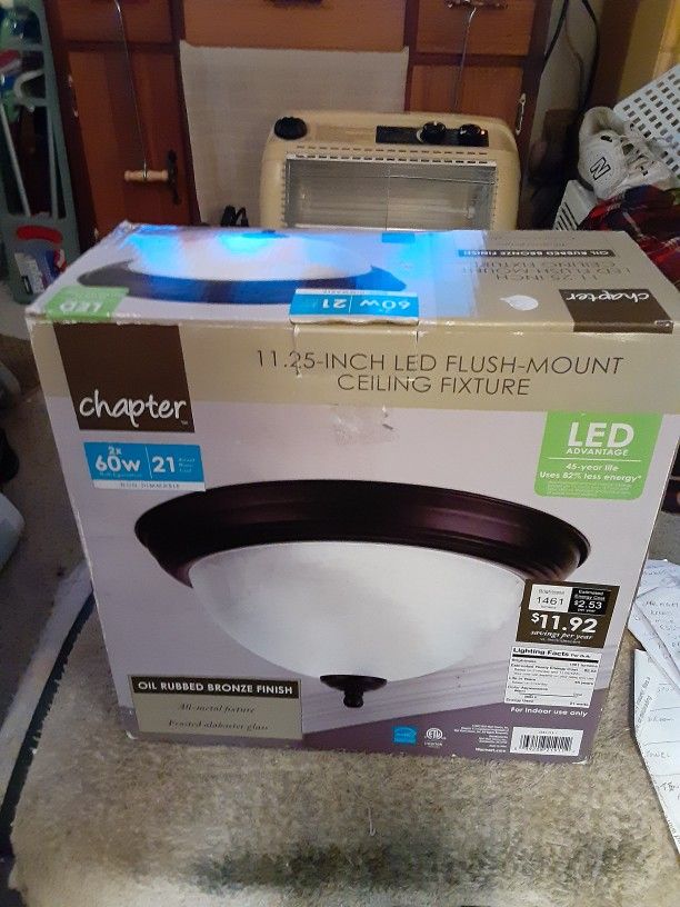 Chapter 11.25 LED Flush Mount Ceiling Fixture