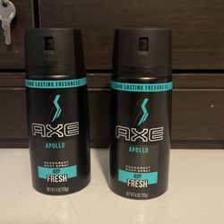 Axe Fresh Deodorant Spray $4 Each