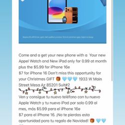 Your New Christmas Gift It’s At AT&T 🩵