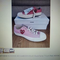 Converse X Comme Des Garcons Play Chuck Taylor