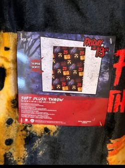 Jason Friday the 13th Blanket