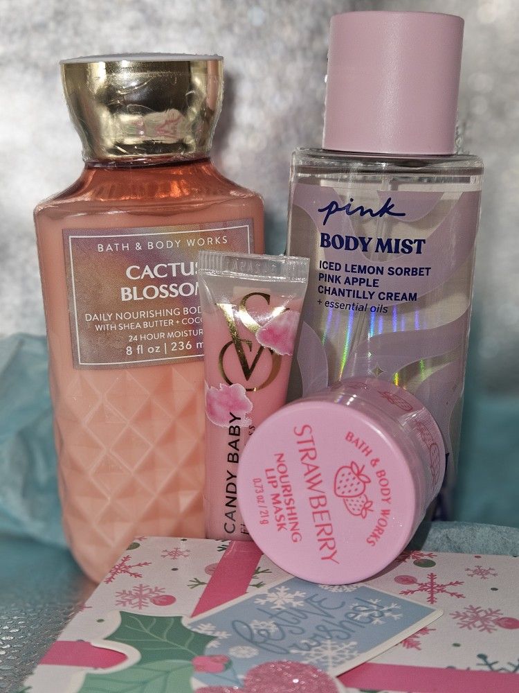 Bath & Body + VS PINK Body Bundle 