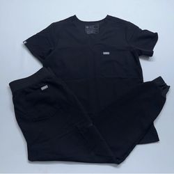 Figs new 3 Casma pocket with Zamora joggers Size S