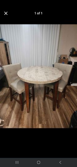 Granite table and chairs