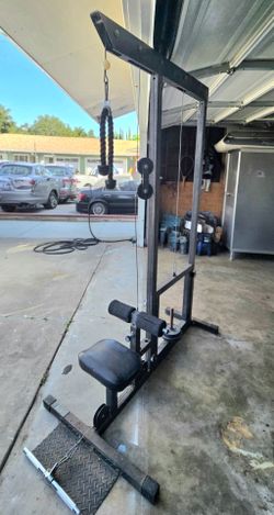 Cable weight machine