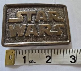 Stars Wars  Belt Buckle from 1977 $75. Pick-up In Aurora.