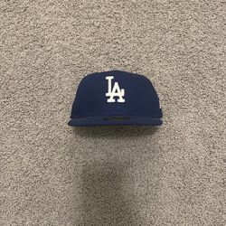 Blue LA Fitted Hat 