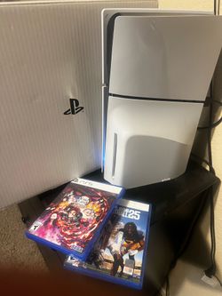 Ps5 slim with disk 1tb