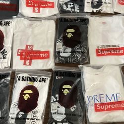 Bape And Supreme Shirt