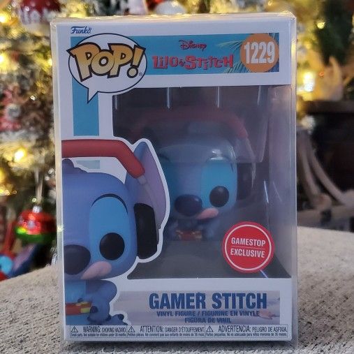 Gamer Stitch #1229 Gamestop Exclusive LILO AND STITCH DISNEY