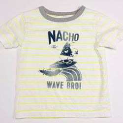 The Children’s Place Boys 3T Nacho Wave Bro! T Shirt, SMOKE FREE!