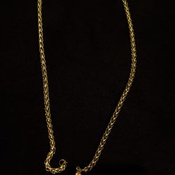 Gold Wheat Chain