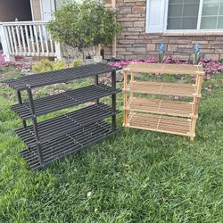 Tulare plant/shoe rack