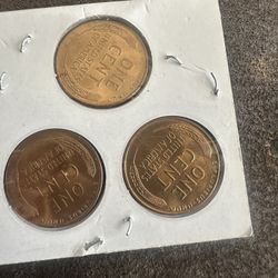 Wheat Pennie’s 1958 D Doubled Die Etc