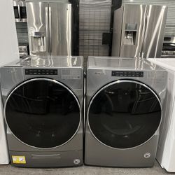 🔥 WHIRLPOOL WASHER & ELECTRIC DRYER SET 🔥