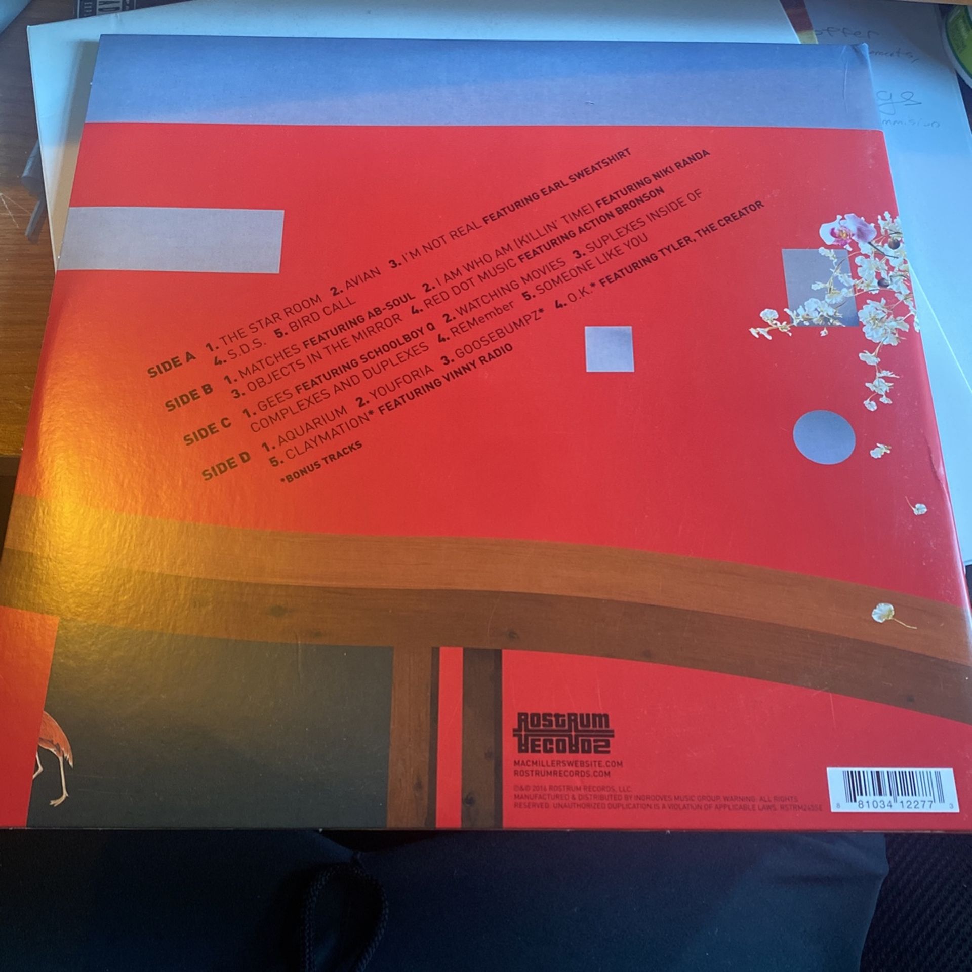 WMWTSO Mac Miller Vinyl 2 Sided