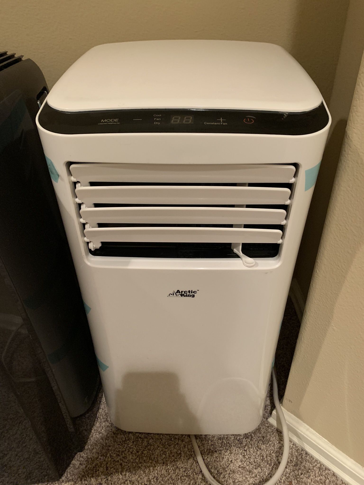 Portable AC/Dehumidifier with Remote Controller