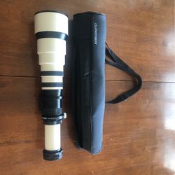Quantaray Telephoto Zoom Lens 800-1200mm For Minolta FA In Mint Condition