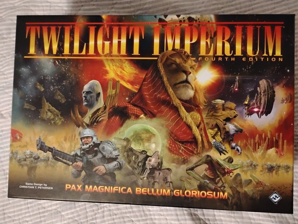 Twilight Imperium 4th Edition with Prophecy Of Kings Expansion