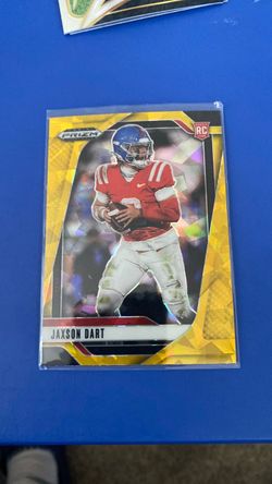 Jaxson Dart Panini Prizm Gold RC Rookie Card