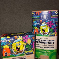 Brand NEW! 🆕    Dr. Squatch Body Care Products - Nautical Nonsense (((PENDING PICK UP TODAY)))