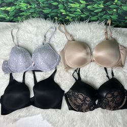 Victoria's Secret bundle / lot 4 Push Up bras 34C for Sale in