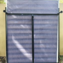 Queen Lo Profile Platform Boxspring + Adjustable Metal Frame (Delivery Option)