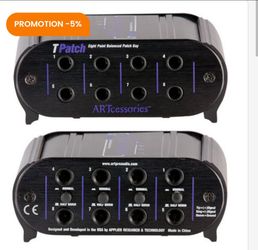 Art TPatch - 4-channel 8-point patchbay with TRS connectors