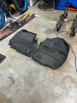 WeatherTech Ford F150 Front Floor Mats Black