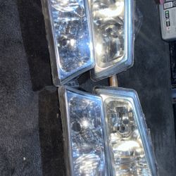Clear Headlights. The 2 Top Ones Are Slightly Foggy