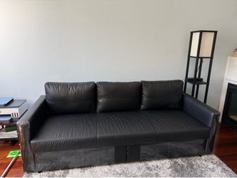 IKEA foldable coach bed leather