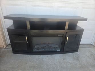 Electric Fireplace TV Stand Console