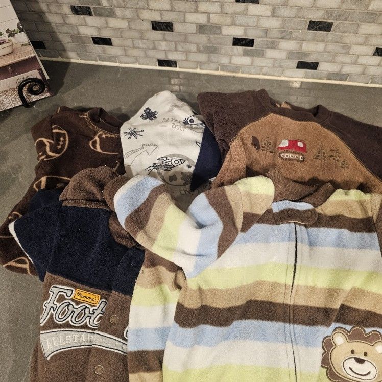 Lot Of 5 Baby Boy Clothes