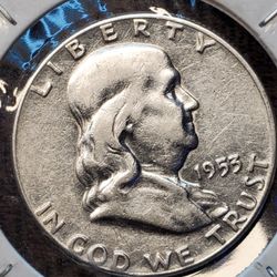 1953 P Franklin Half Dollar