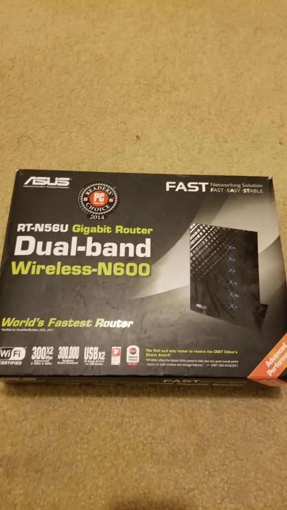 Asus Dual Band wireless Router
