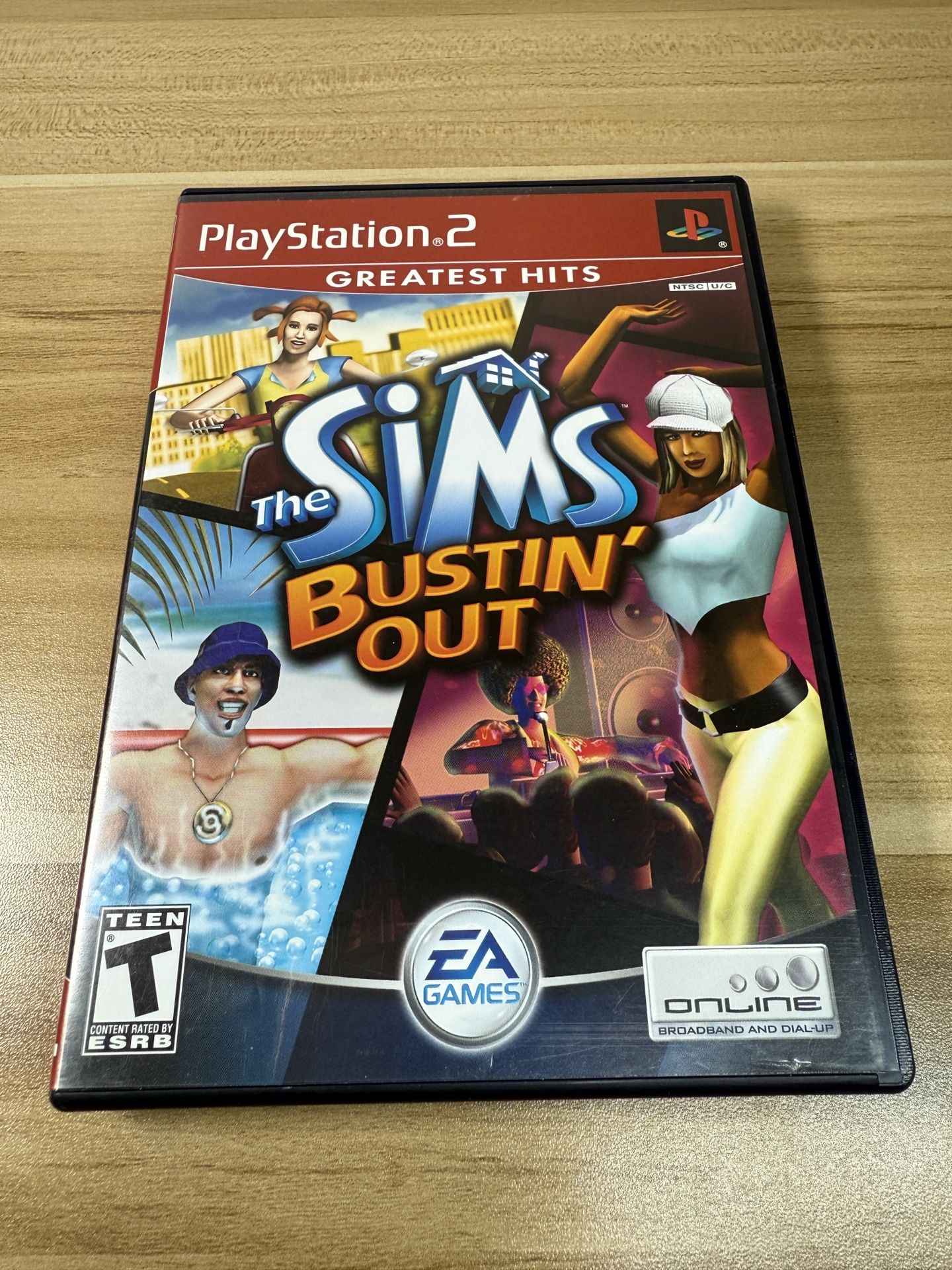 Sims Bustin Out PS2