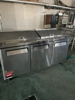 3 Door Sandwich Prep Table