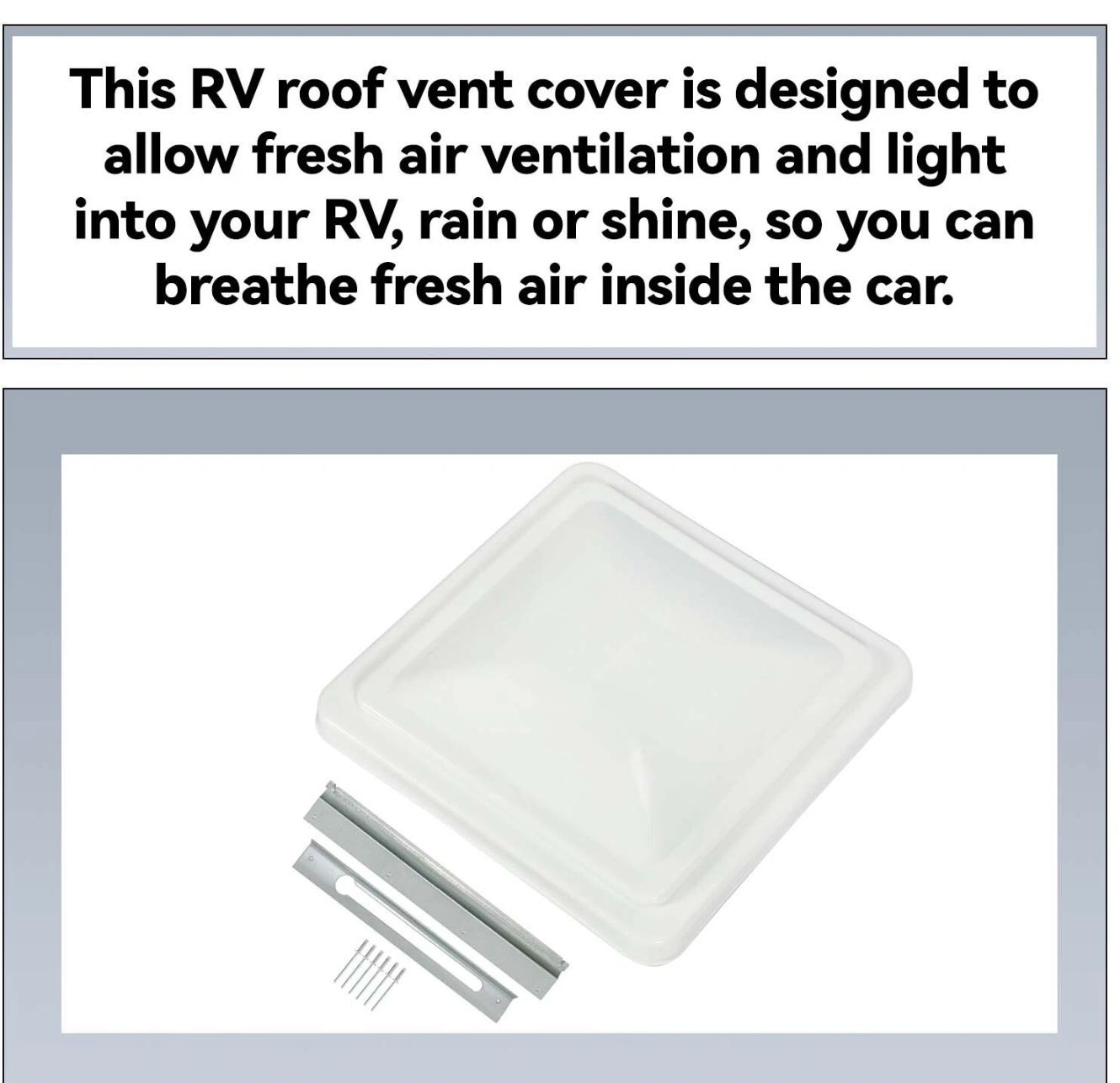 Rv vent cover