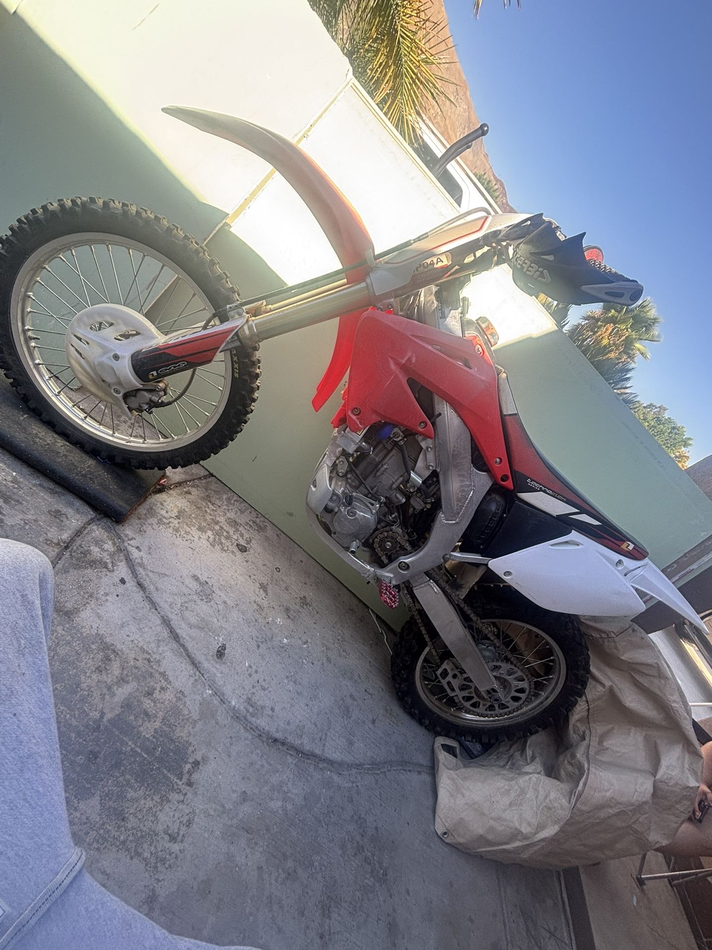 2003 Honda CRF Series 450 Dirt Bike