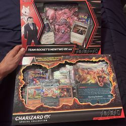 Pokemon special Collection Box (Charizard, Mewtwo)