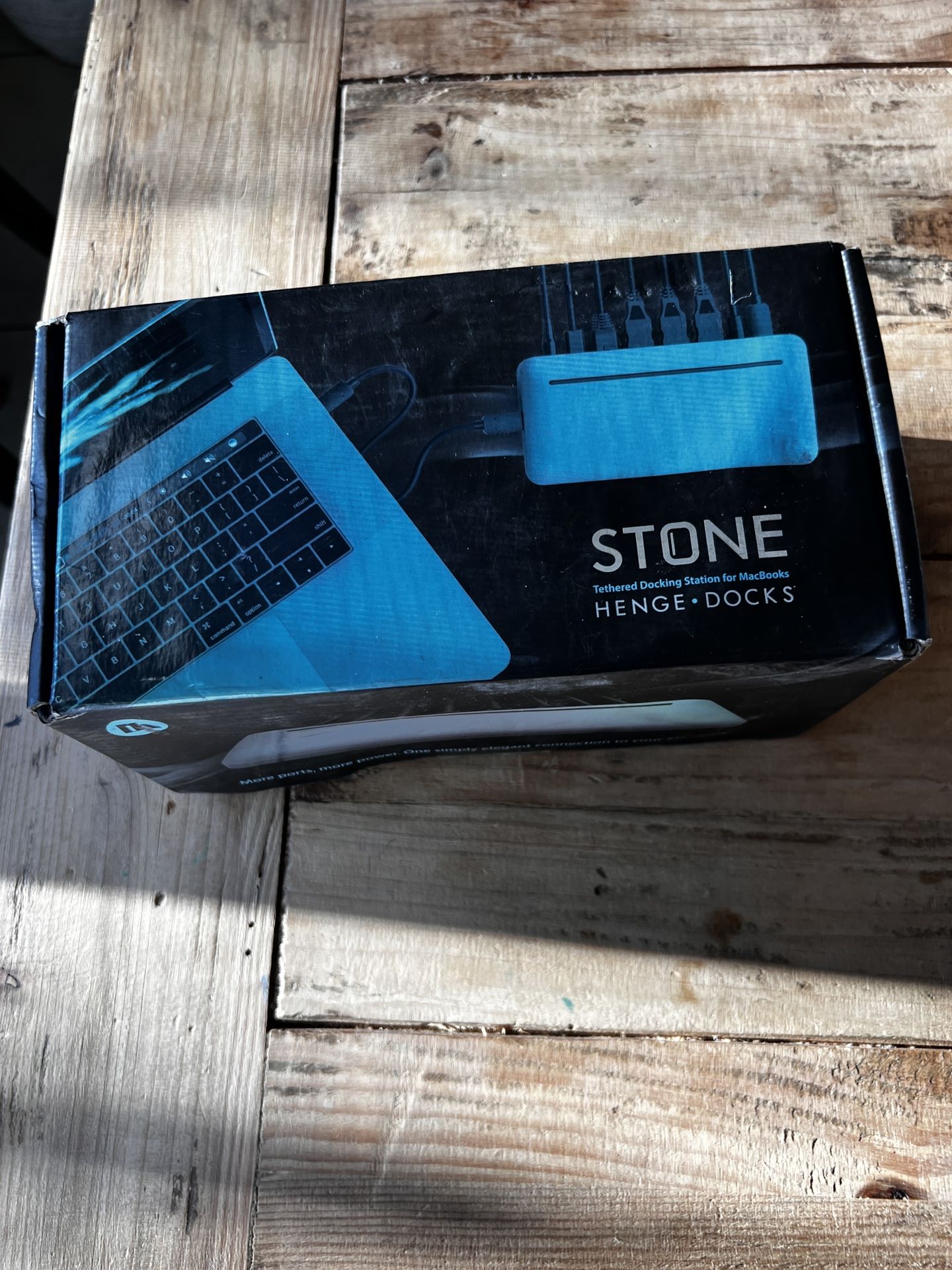 Henge Docks Stone USB-C Docking Station for MacBook – w/ Power Adapter