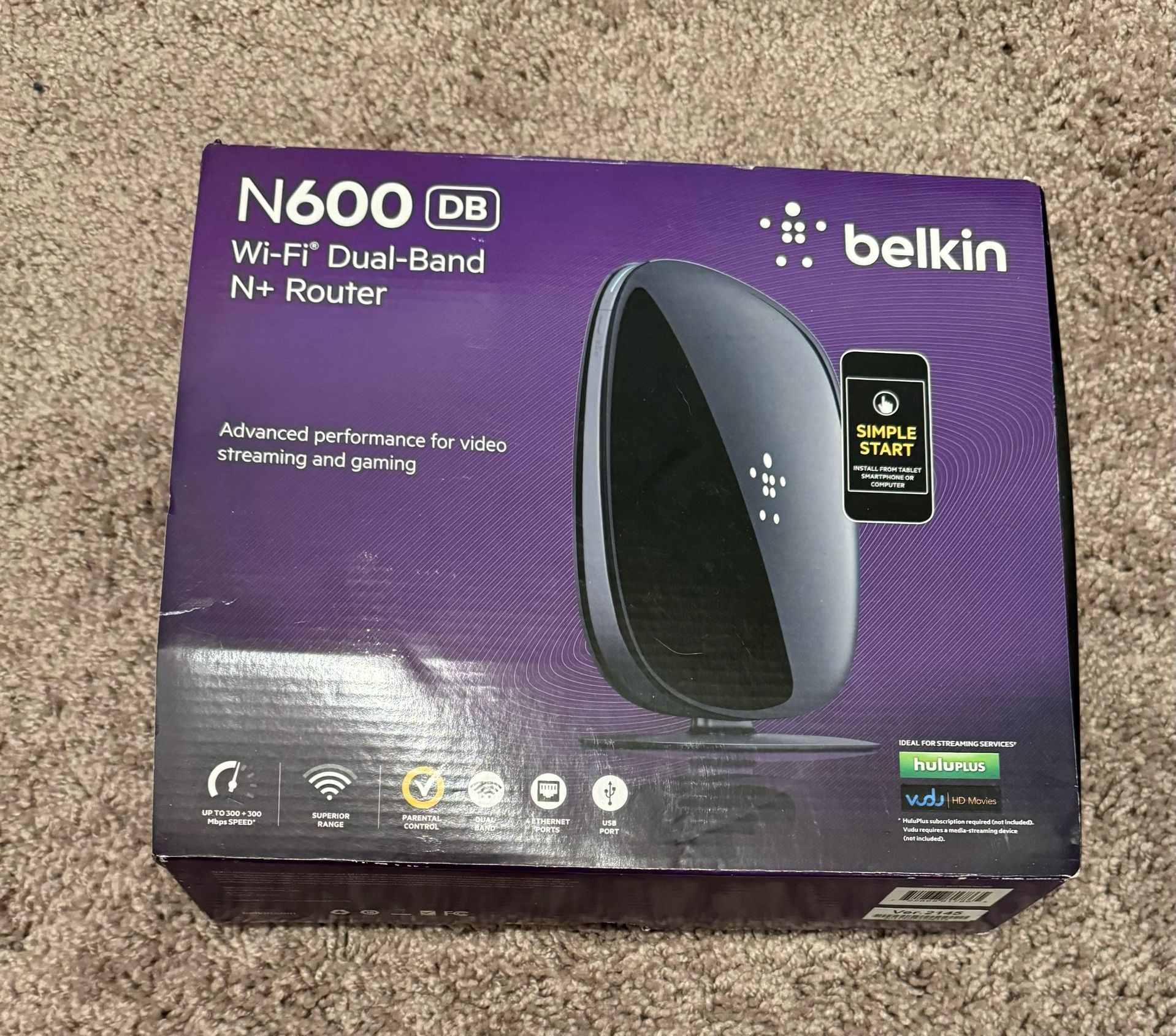 N600 Belkin router