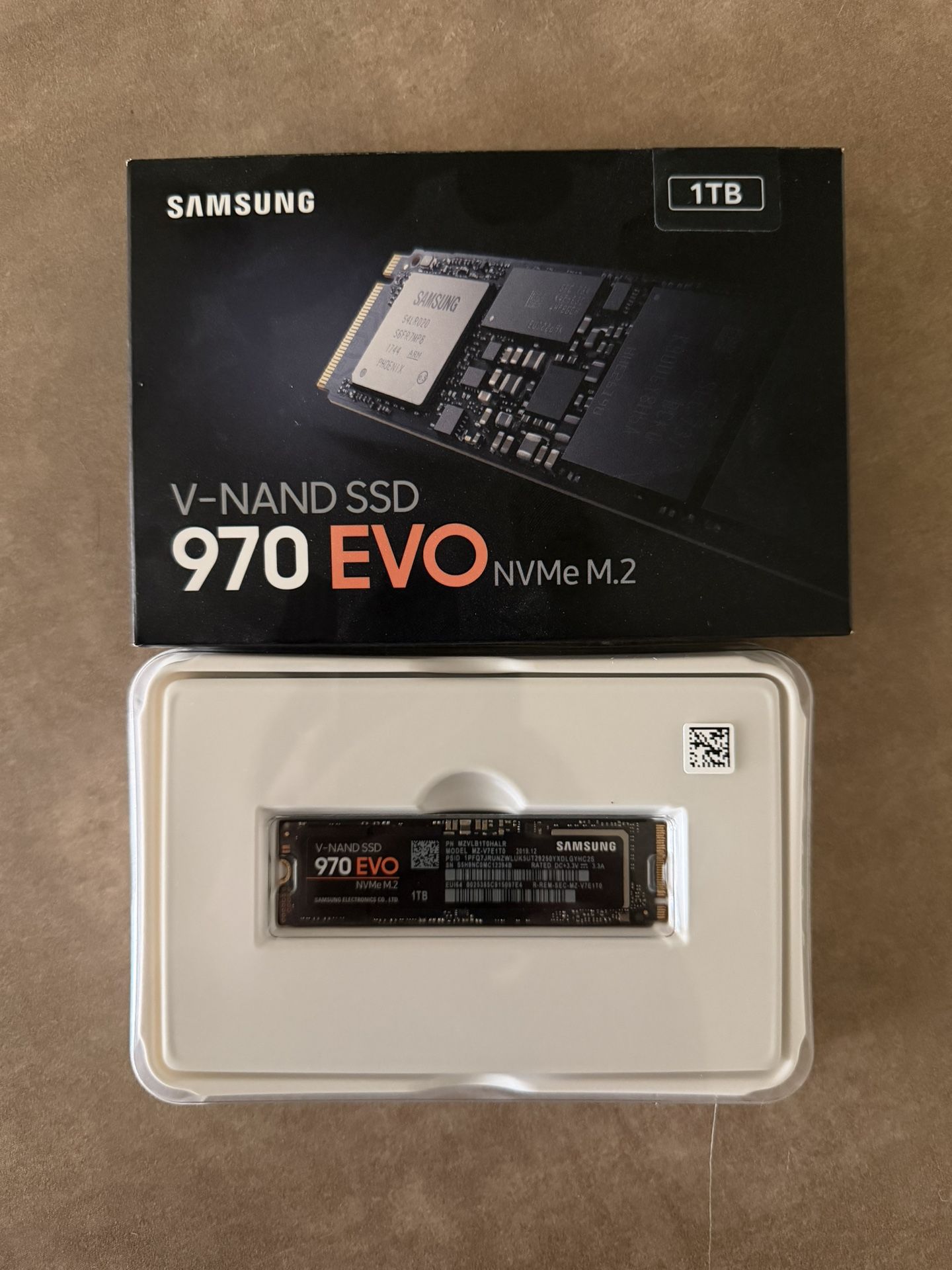 Samsung 970 EVO NVMe SSD 1TB M.2
