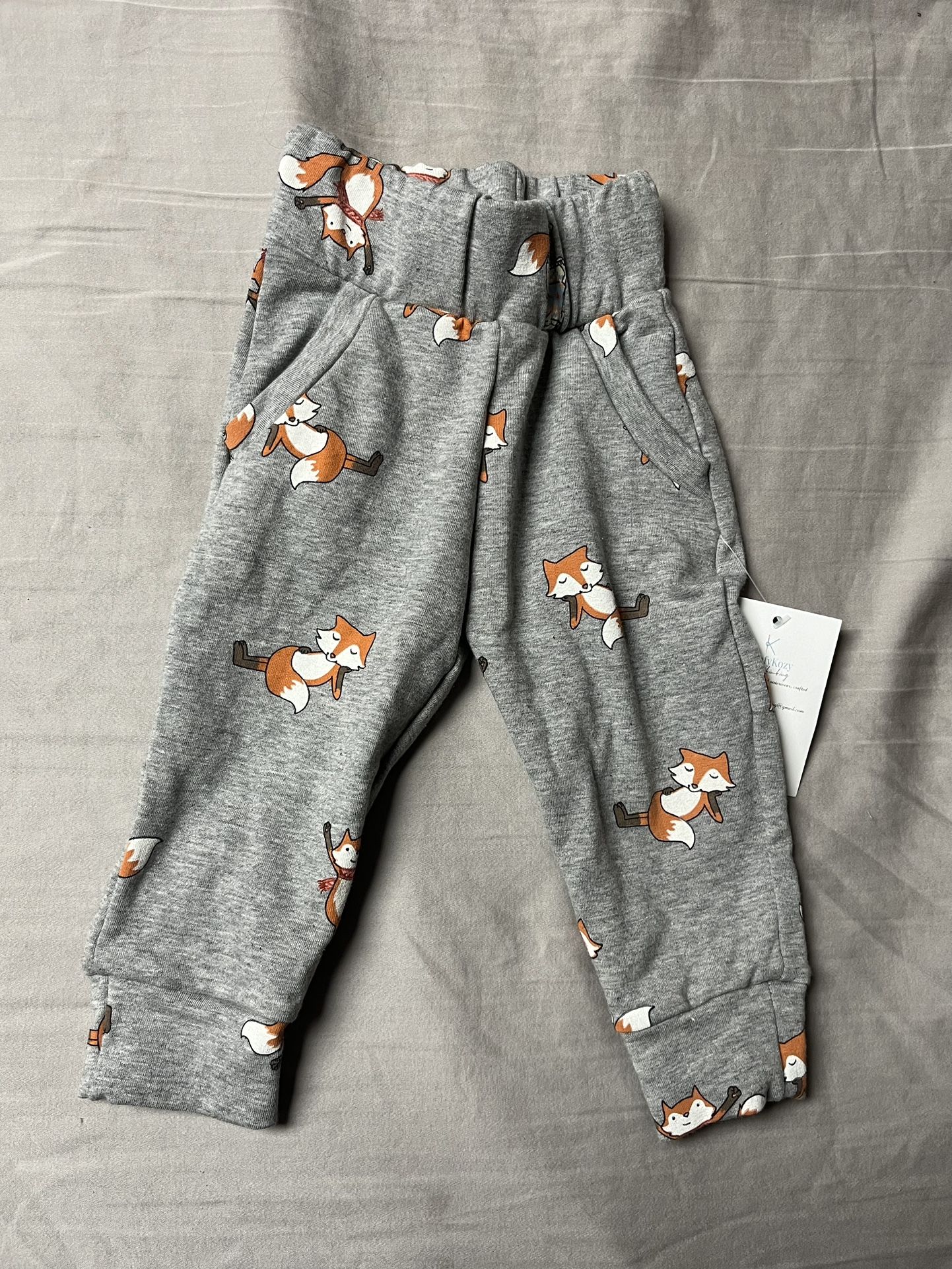 6 Month Fox Joggers