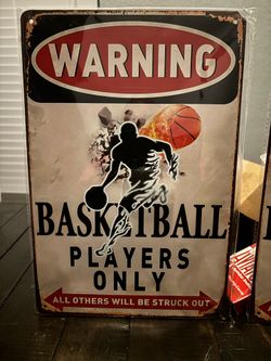 Basketball signs-New