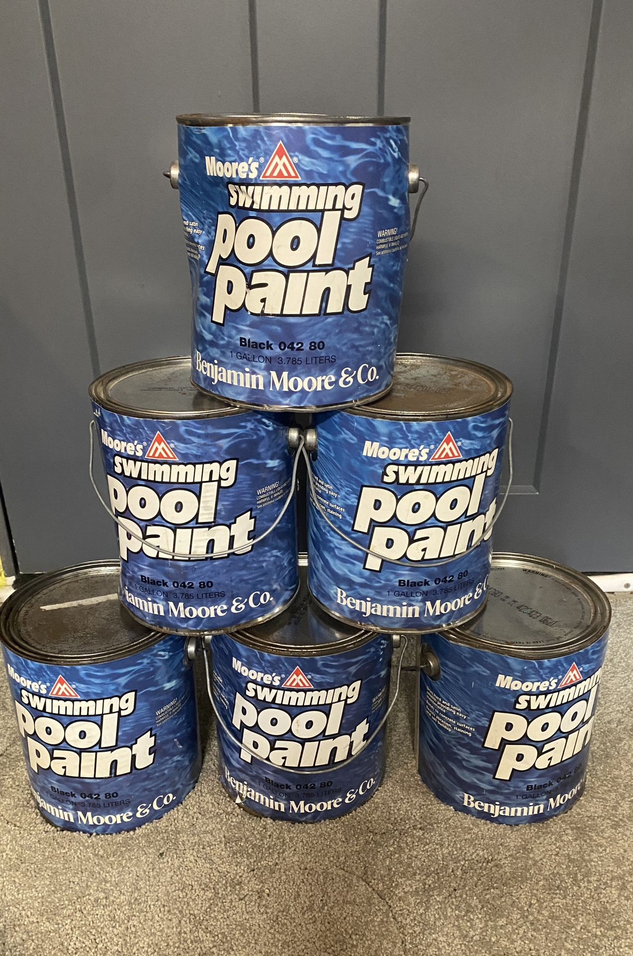 Benjamin Moore Pool Paint Black