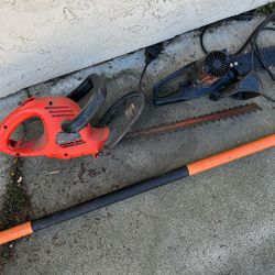 Electric Trimmer And Saw 