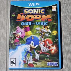 Sonic Boom: Rise of Lyric   Nintendo Wii U, 2014-