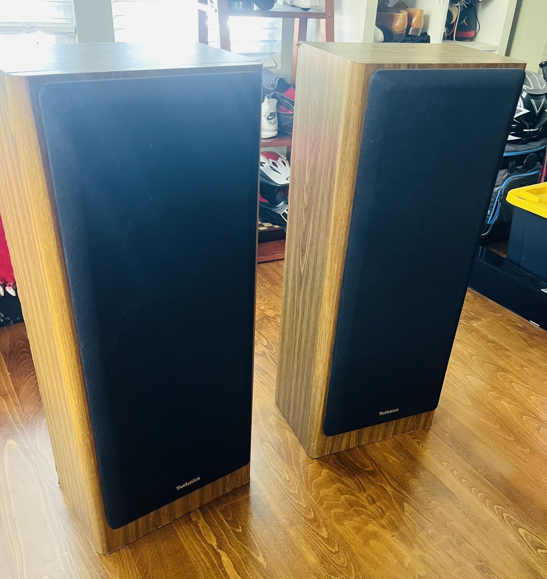 Technics Vintage A30 Tower Floor Speakers 3 Way